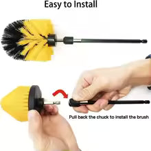 Drill brush
