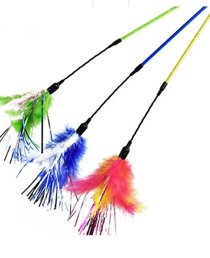 Feather Teaser Cat Wand